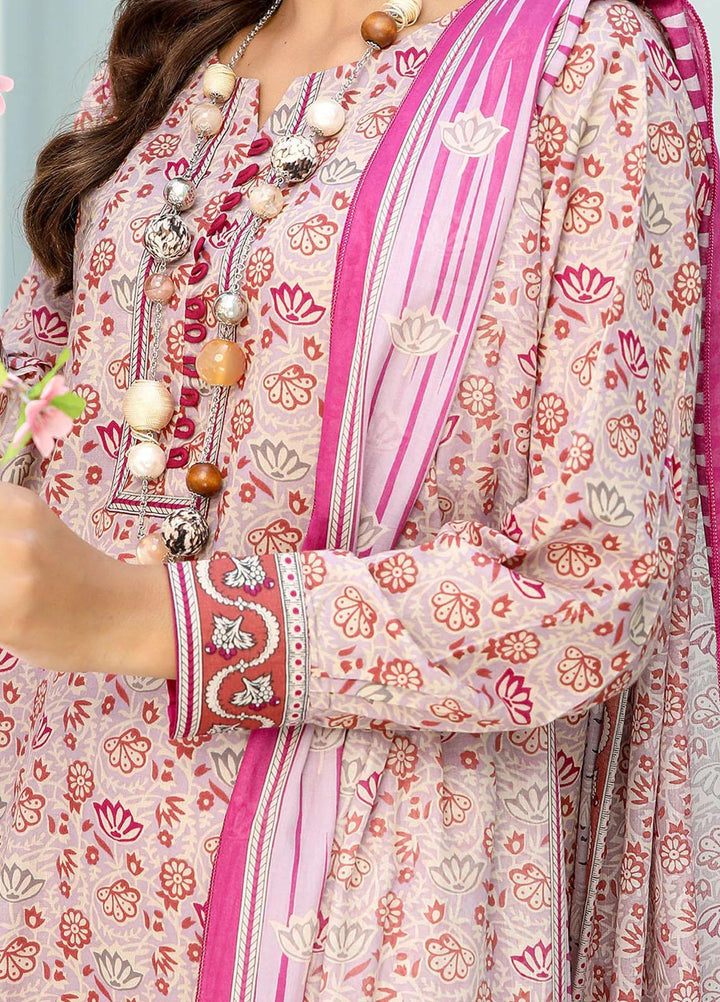 Mulberry By Safwa Printed Lawn Suits Unstitched 3 Piece SW23M-V2 SMC-15 - Summer Collection