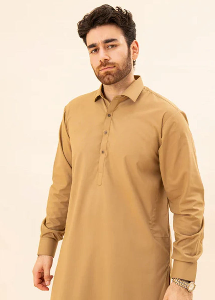 Muraqsh Plain Blended Kameez Shalwar MUR-CFCKS