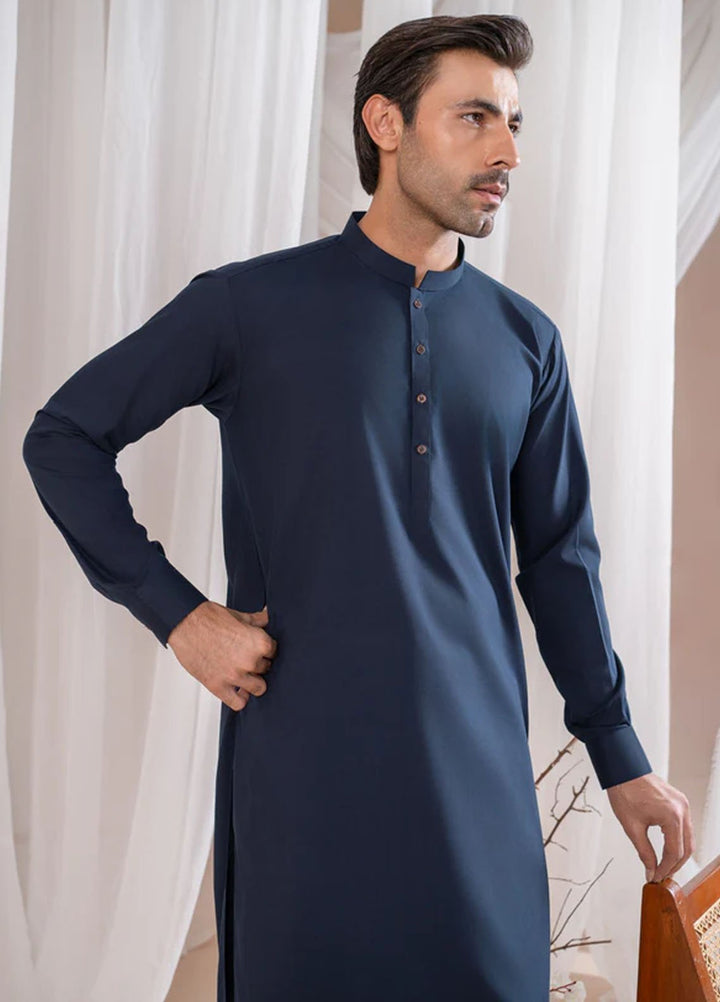 Muraqsh plain Blended Suits Unstitched 2 Piece MUR-NBUS-UNS - Mens Collection