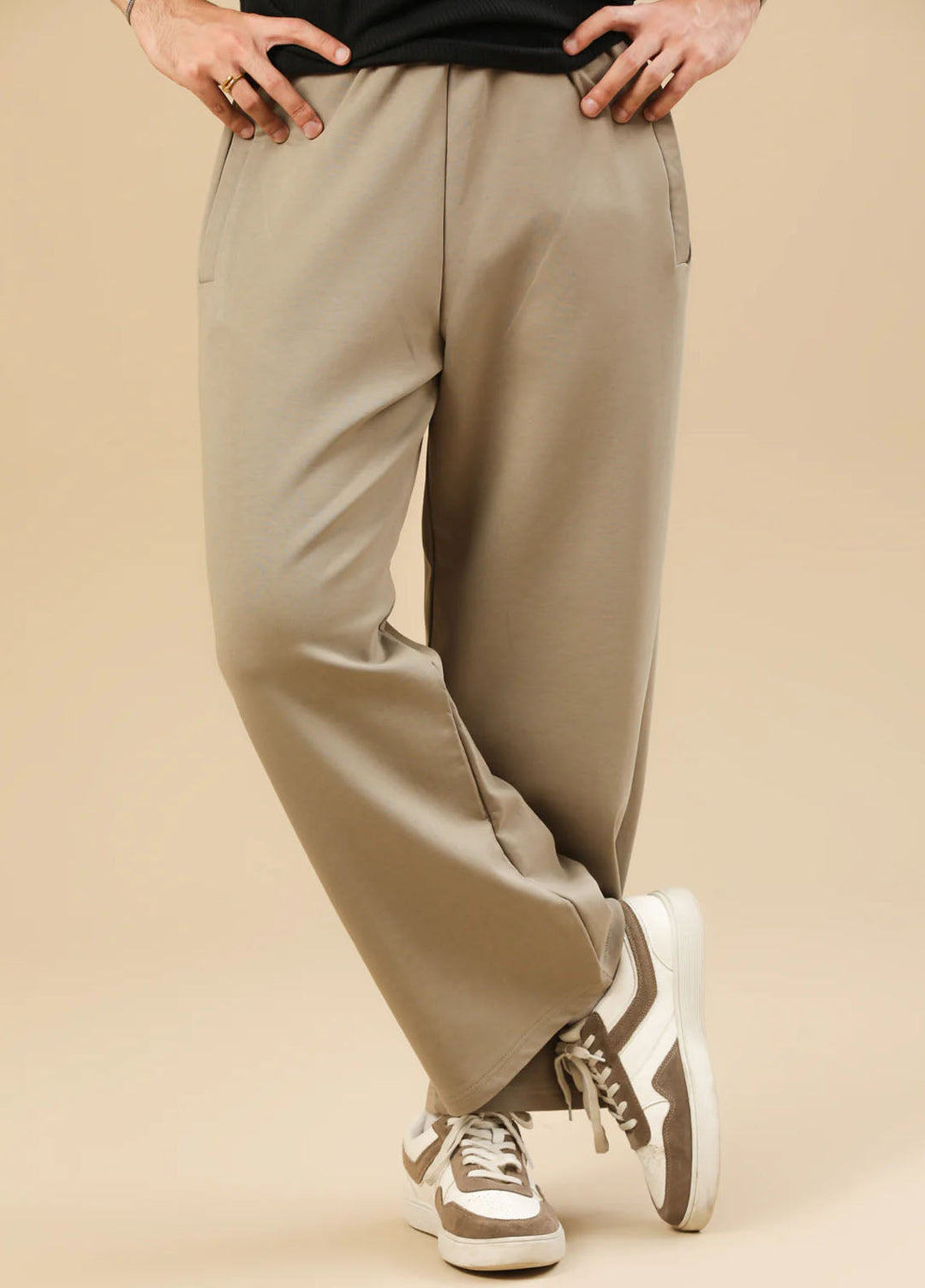 Muraqsh   Plain Knit Trouser ABD-BISPWD-1