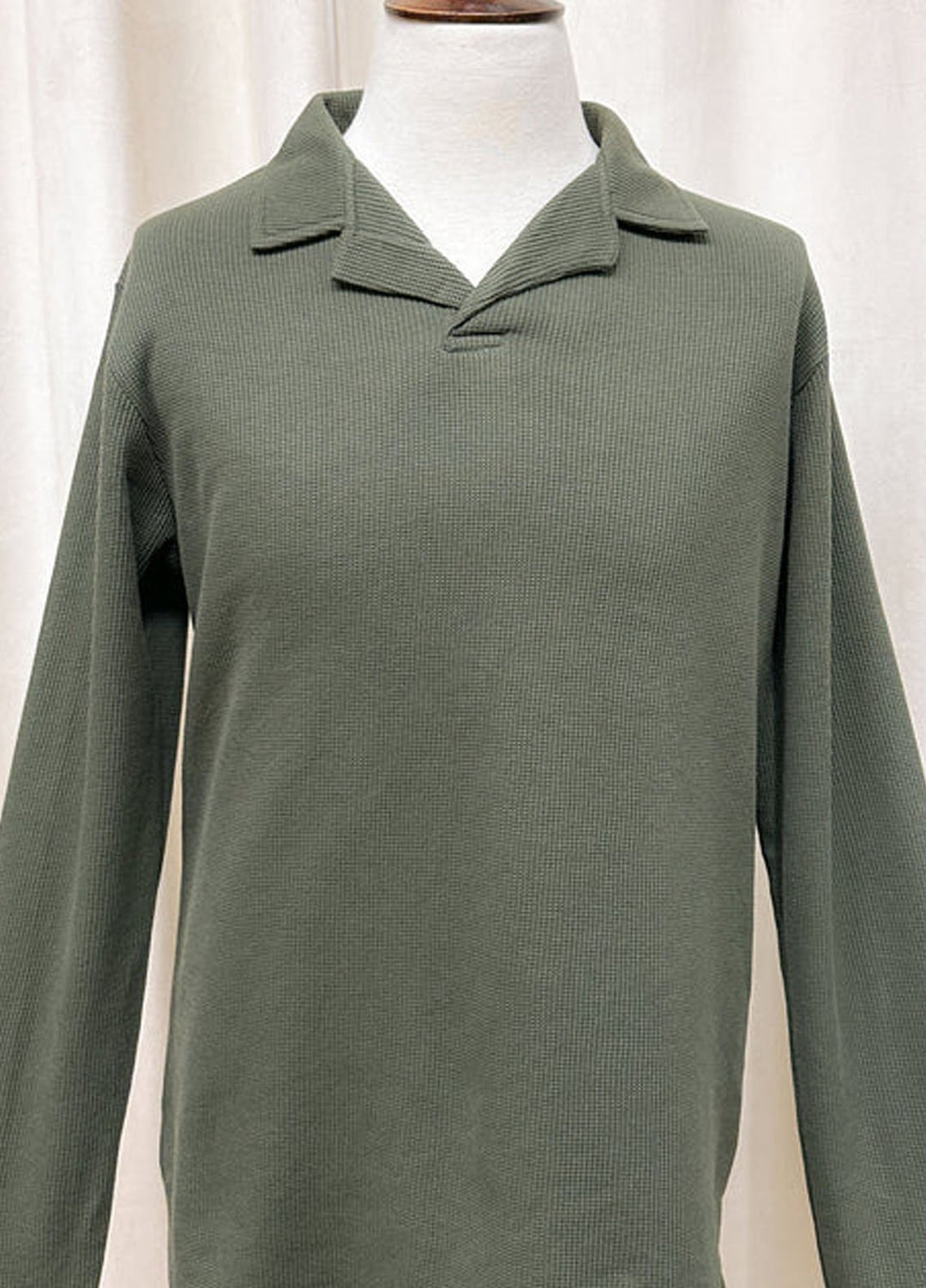 Muraqsh Textured  Revere Polo Knit Shirt ABD-OWTRP-FS