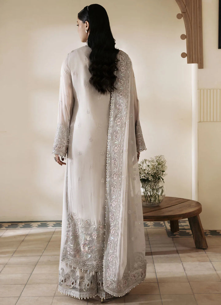 Muse By Serene Embroidered Chiffon Suit Unstitched 3 Piece SP24M Lumeire S-1079 - Luxuary Collection
