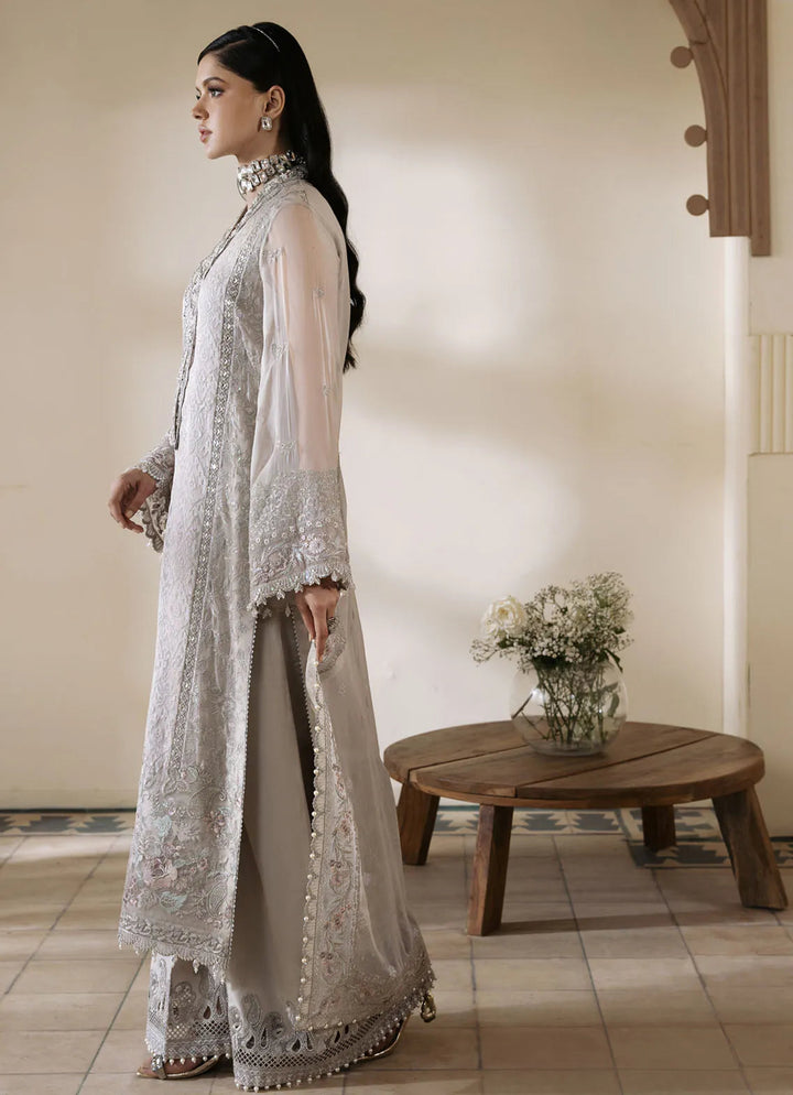 Muse By Serene Embroidered Chiffon Suit Unstitched 3 Piece SP24M Lumeire S-1079 - Luxuary Collection