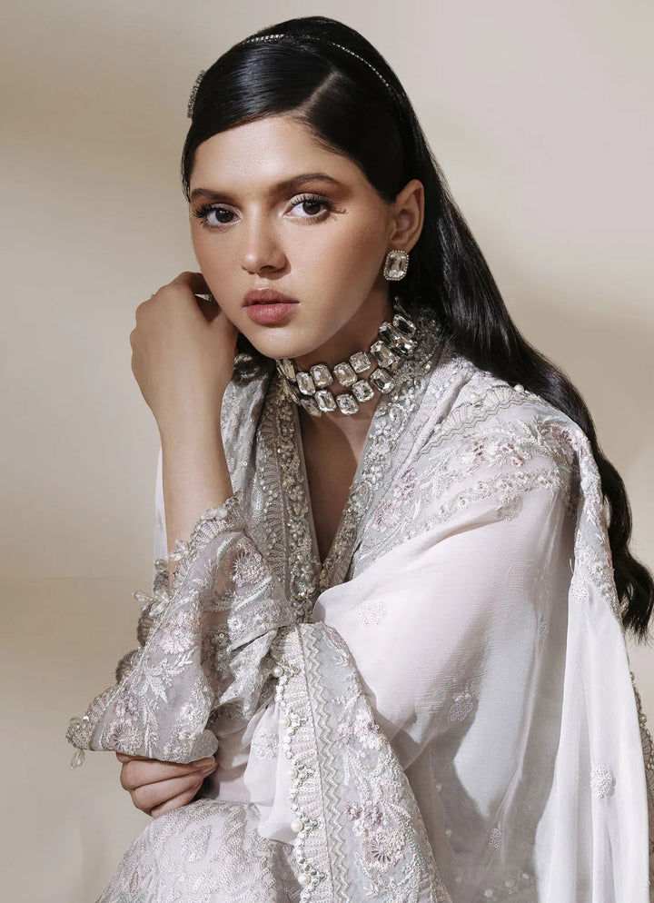 Muse By Serene Embroidered Chiffon Suit Unstitched 3 Piece SP24M Lumeire S-1079 - Luxuary Collection