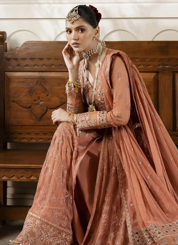 Muse By Serene Embroidered Chiffon Suit Unstitched 4 Piece SP24M Etoilee S-1083 - Luxuary Collection