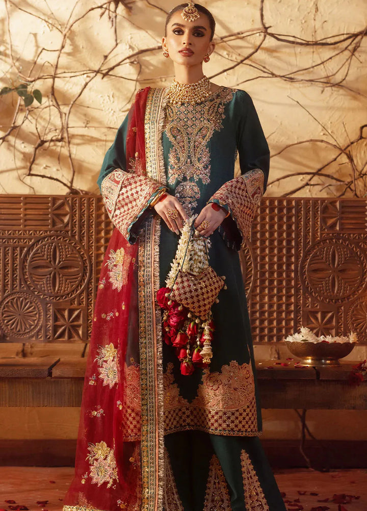Mushk by AJR Couture Embroidered Suit Unstitched 3 Piece AJR25M Afsana - Formals Collection