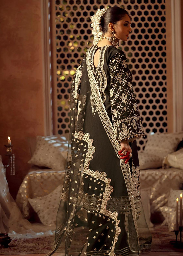 Mushk By Ajr Couture Embroidered Raw Silk Suits Unstitched 3 Piece AJR24M ASE-07 Koyal - Luxury Collection