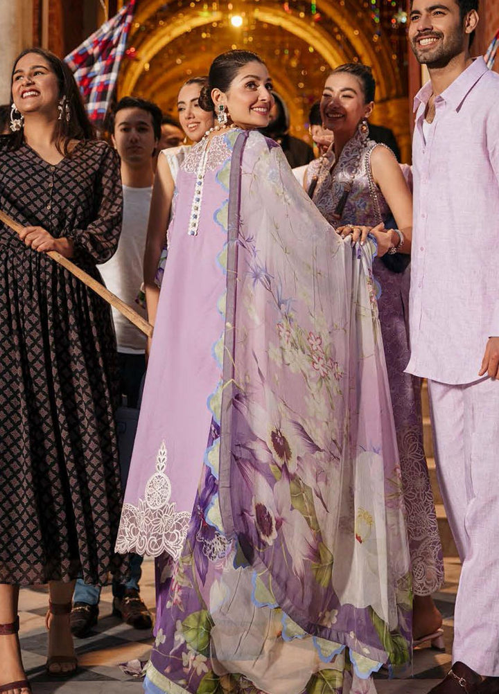 Mushq Embroidered Lawn Suits Unstitched 3 Piece MQ22FDV MSL22-07 ELIANA - Luxury Summer Collection