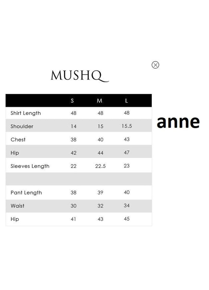 Mushq Luxury Pret  Organza Shirt MQ21PLF LF21-05 ANNE