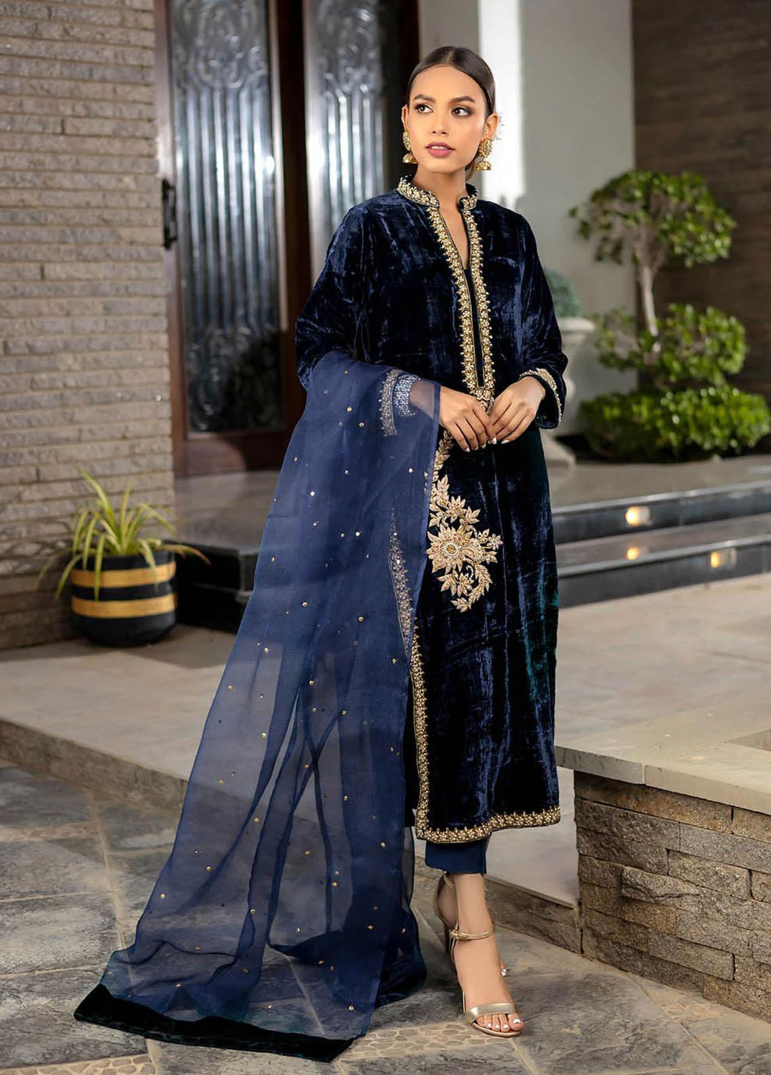 Hue Pret Pret Formal Velvet 3 Piece HUP22M FIHA