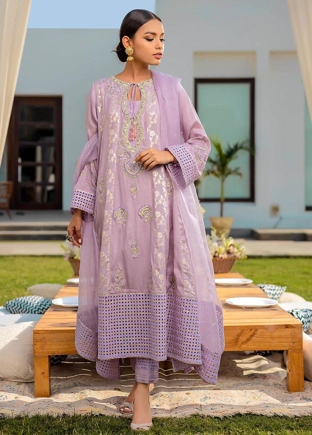 Hue Pret Pret Formal Khaadi 3 Piece HUP22M MISAL