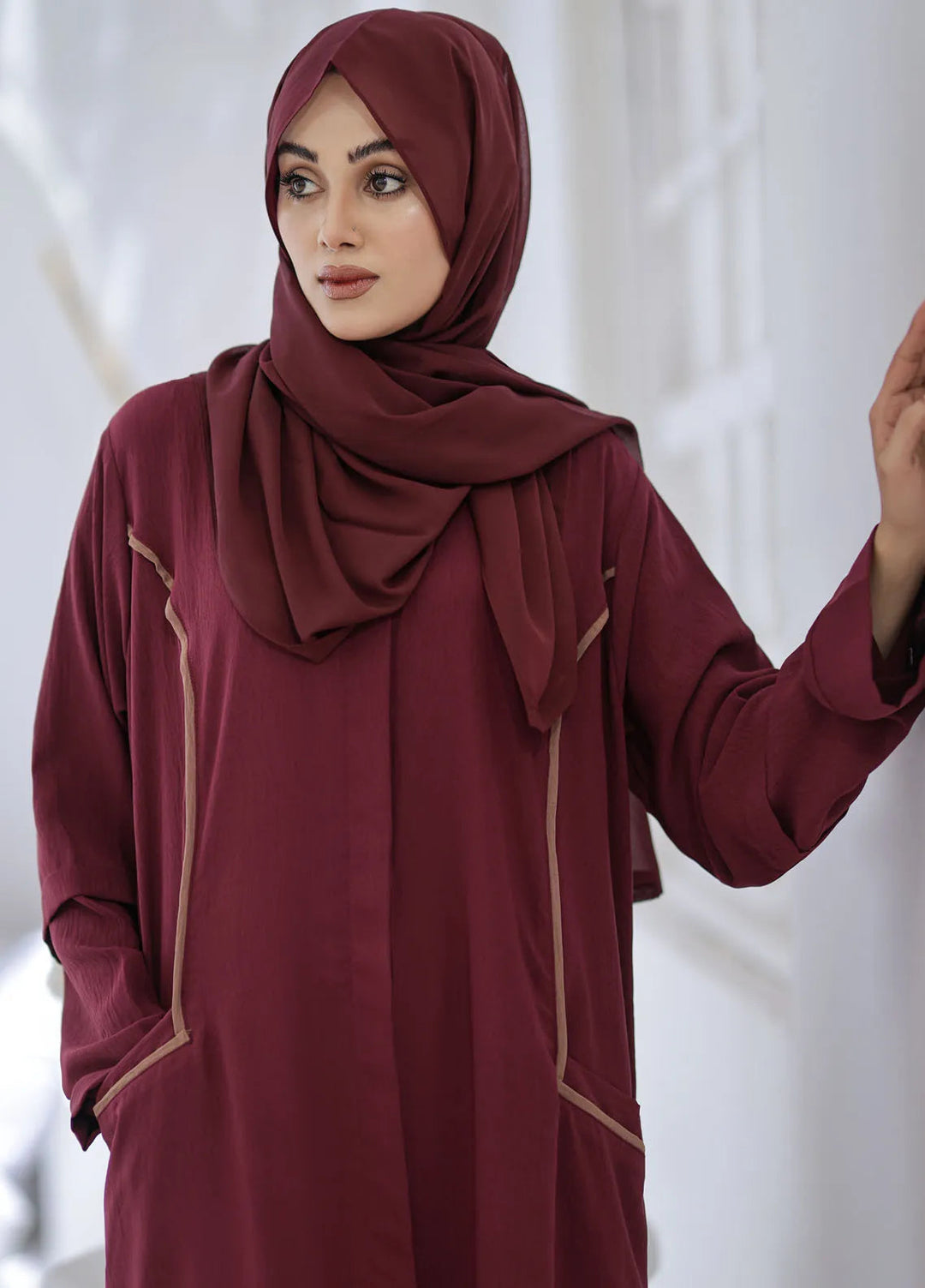 Muslima By TGM Pret Casual Abaya Rajiya