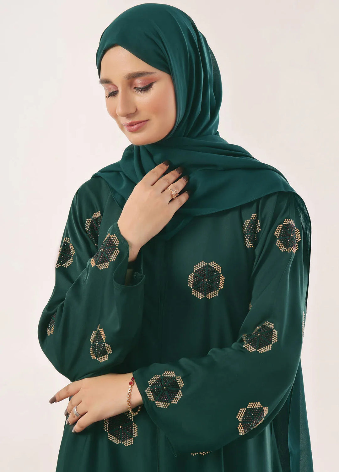 Muslima By TGM Pret Casual Abaya Tehzib