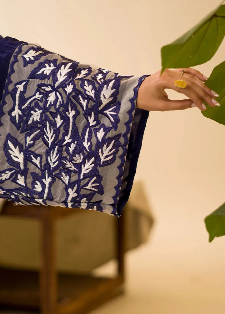 Naayas Pret Embroidered Silk Kaftan Anika