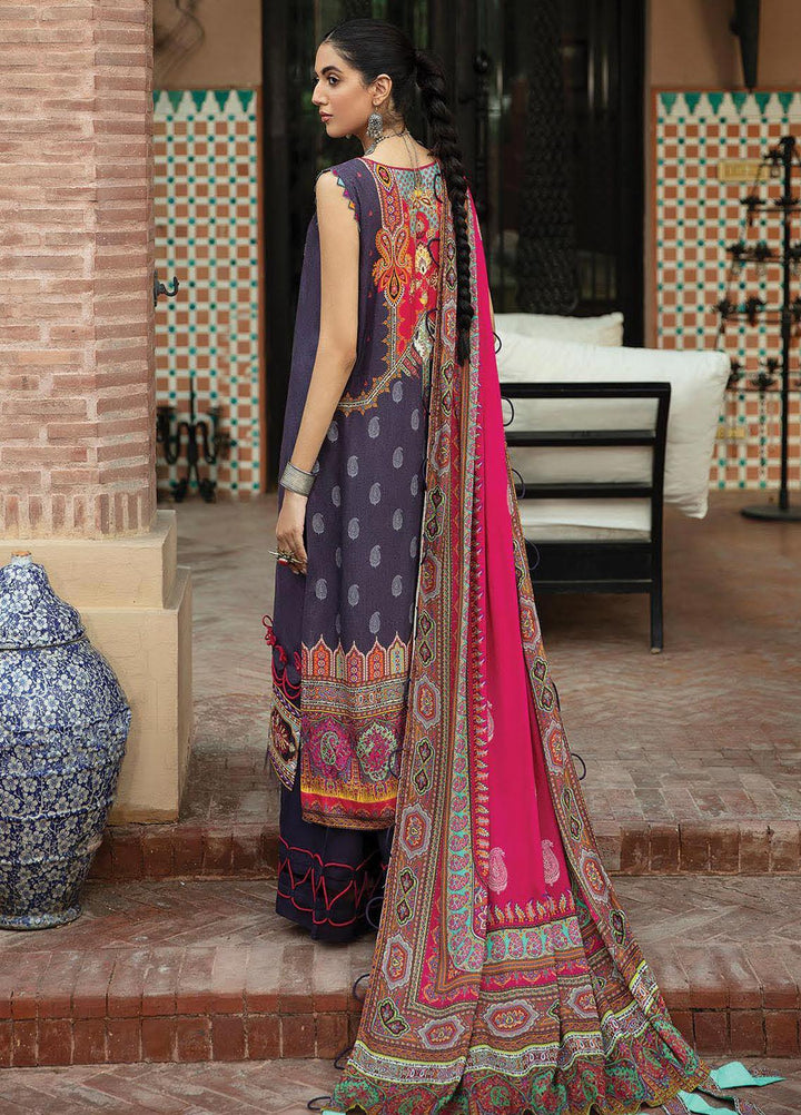 Naazaan Faixa Faixal by Ittehad Textiles Embroidered Slub Suits Unstitched 3 Piece IT21NF NZ-02 MASUMA - Winter Collection