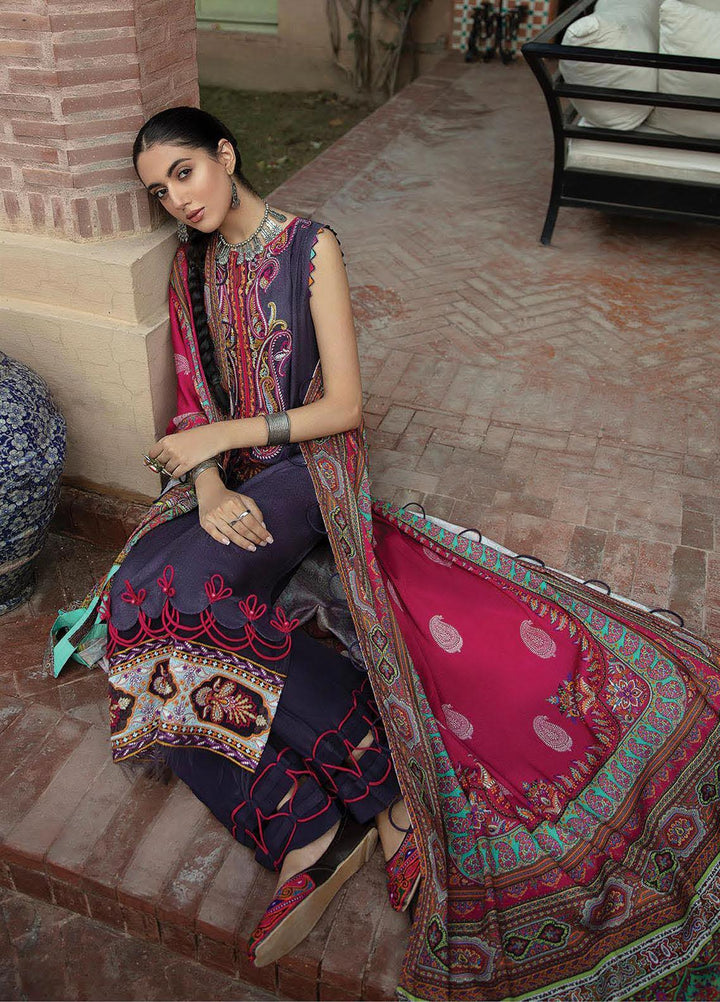 Naazaan Faixa Faixal by Ittehad Textiles Embroidered Slub Suits Unstitched 3 Piece IT21NF NZ-02 MASUMA - Winter Collection