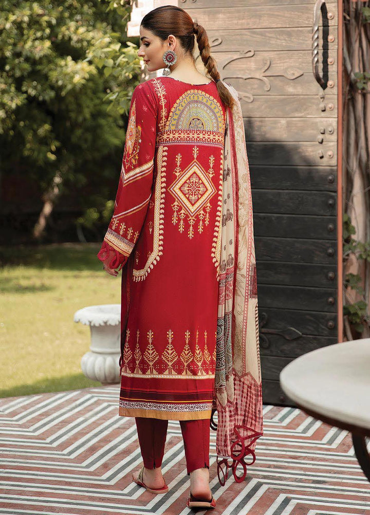 Naazaan Faixa Faixal by Ittehad Textiles Embroidered Slub Suits Unstitched 3 Piece IT21NF NZ-03 ZAIB-UN-NISA - Winter Collection