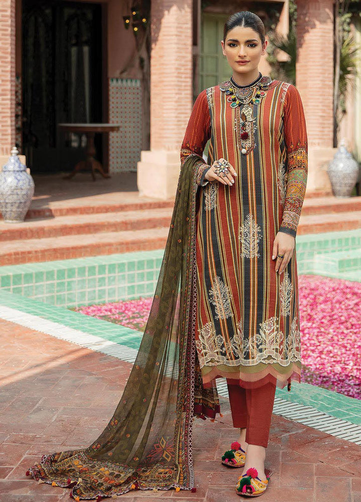 Naazaan Faixa Faixal by Ittehad Textiles Embroidered Viscose Suits Unstitched 3 Piece IT21NF NZ-04 IFFAT - Winter Collection