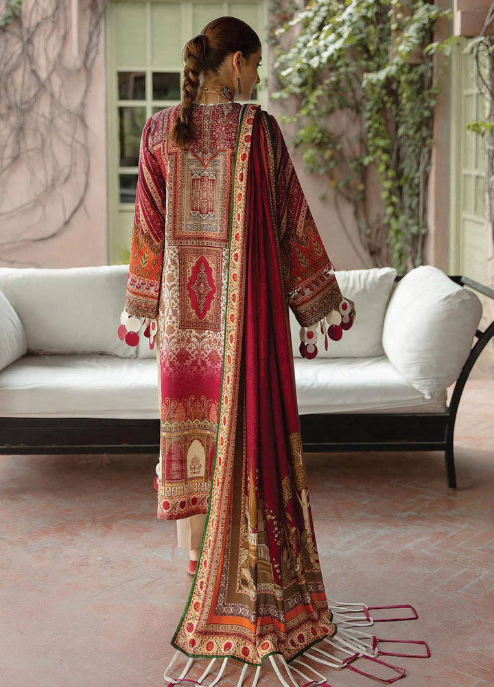 Naazaan Faixa Faixal by Ittehad Textiles Embroidered Khaddar Suits Unstitched 3 Piece IT21NF NZ-09 ZINAT - Winter Collection