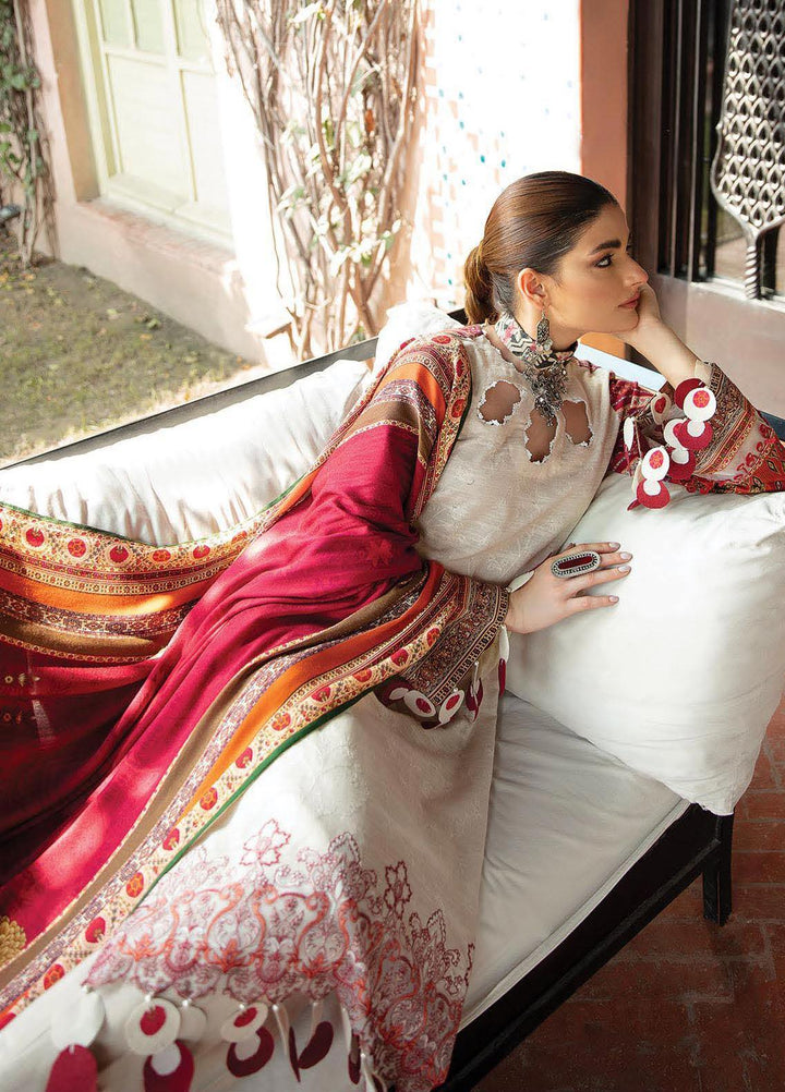 Naazaan Faixa Faixal by Ittehad Textiles Embroidered Khaddar Suits Unstitched 3 Piece IT21NF NZ-09 ZINAT - Winter Collection