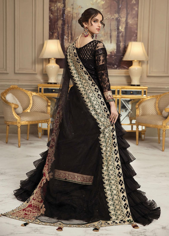 Nainsukh by House of Nawab Embroidered Net Suits Unstitched 3 Piece HON23-N3 02 Furat (B) - Luxury Collection