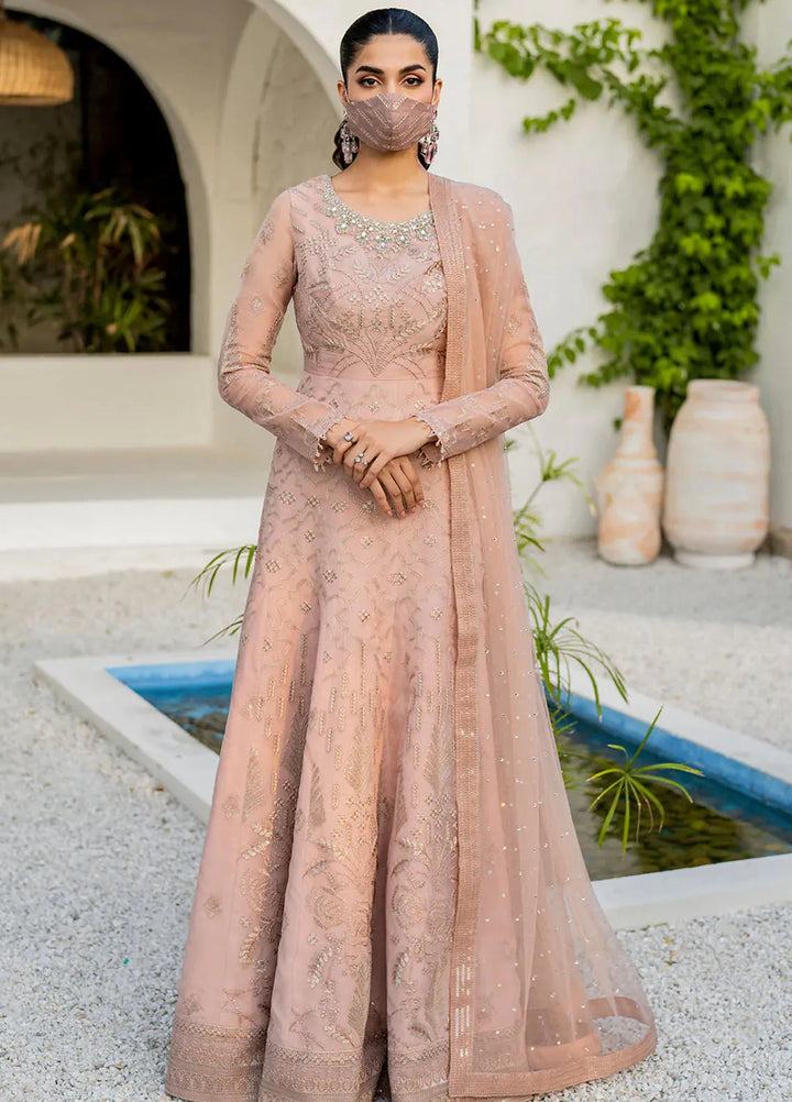 Naqsh by Safeera Embroidered Organza Suit Unstitched 3 Piece FL24NQ S-1407 - Formal Collection