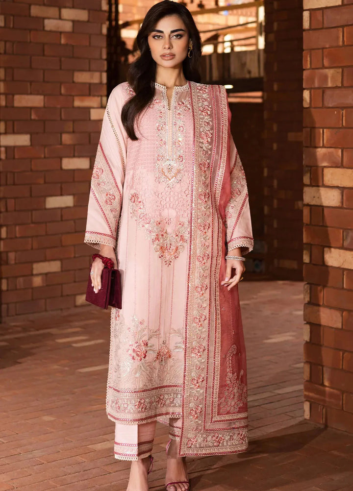 Naya by Imrozia Premium Pret Embroidered Lawn 3 Piece Suit SP-49 Zimal