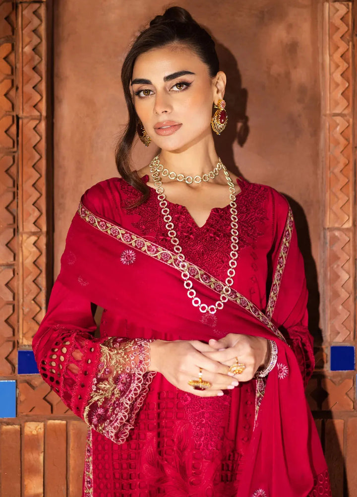 Naya by Imrozia Premium Pret Embroidered Lawn 3 Piece Suit SP-54 Rinza