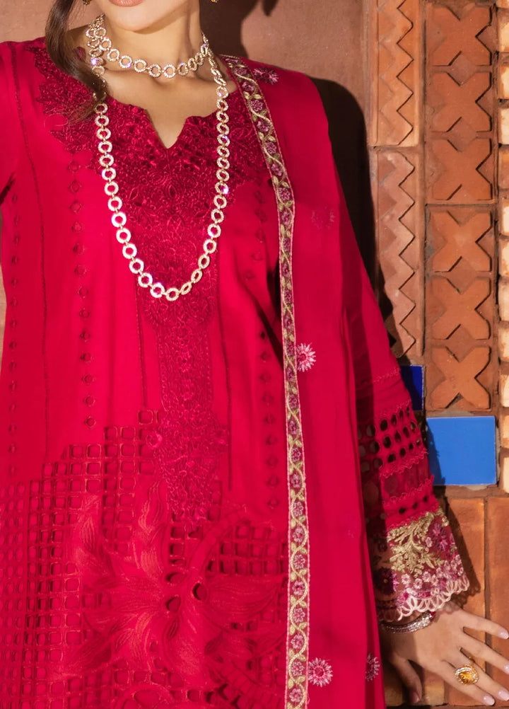 Naya by Imrozia Premium Pret Embroidered Lawn 3 Piece Suit SP-54 Rinza