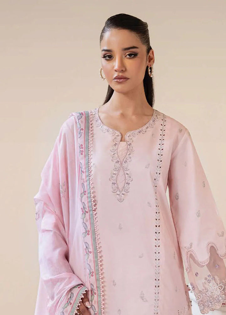 Nayaab by Seran Embroidered Lawn Suits Unstitched 3 Piece SRN25NE D-02 Rania - Festive Collection