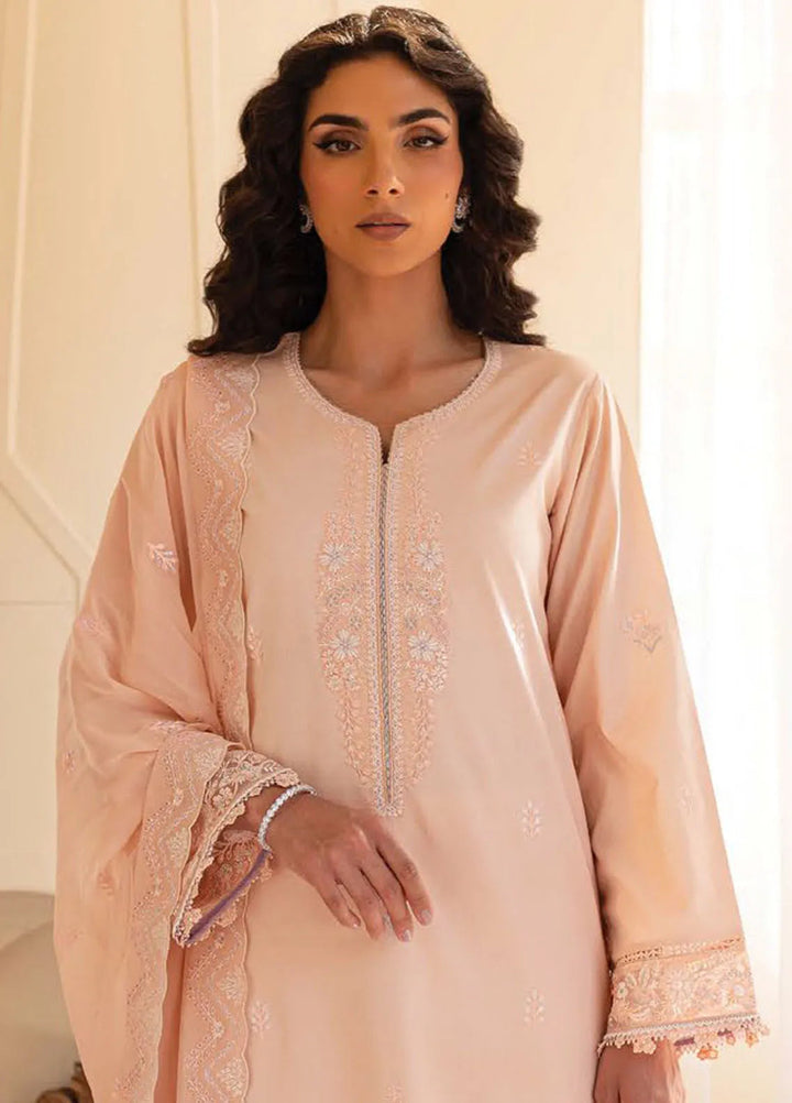 Nayaab by Seran Embroidered Lawn Suits Unstitched 3 Piece SRN25NE D-04 Izza - Festive Collection