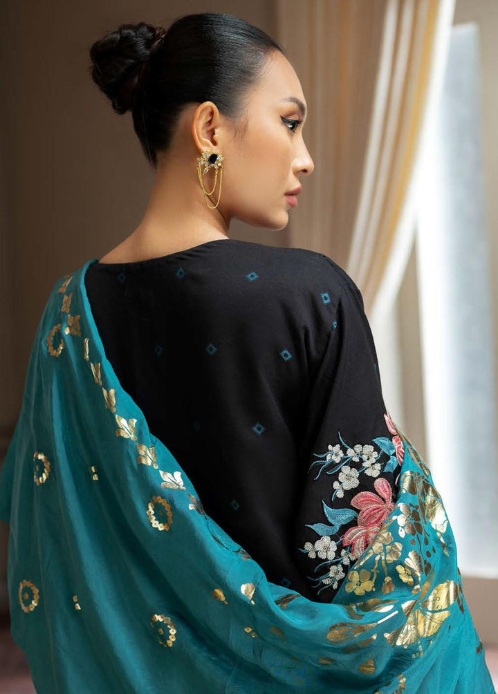 Nisa Hussain Embroidered Lawn Suits Unstitched 3 Piece NSH22SS LF-NHl 005 - Spring / Summer Collection