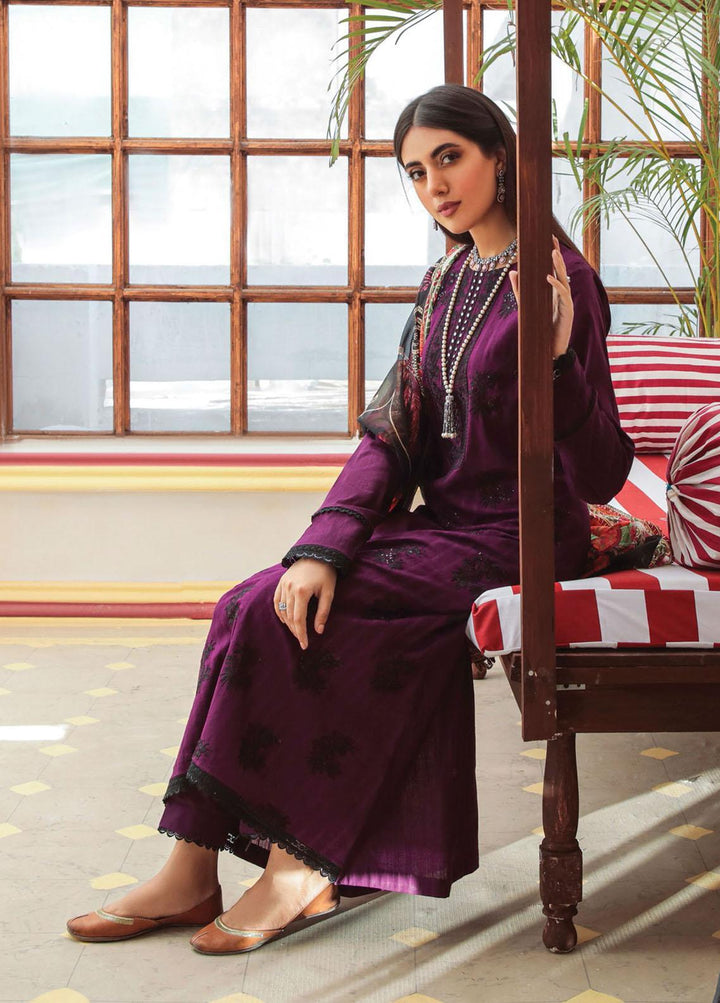 Nissa by RajBari Embroidered Jacquard Suits Unstitched 3 Piece RB22F 10 - Festive Collection