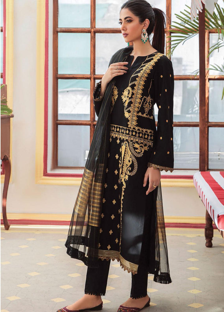 Nissa by RajBari Embroidered Jacquard Suits Unstitched 3 Piece RB22F 07 - Festive Collection