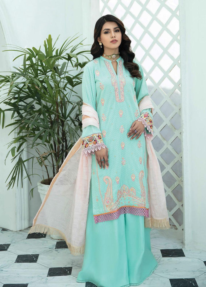 Nissa by RajBari Embroidered Jacquard Suits Unstitched 3 Piece RB22N 05 - Spring / Summer Collection