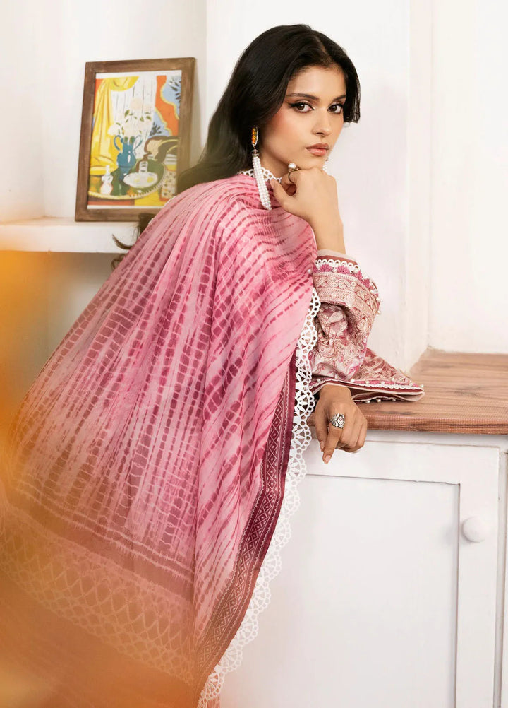 Noura By Bin Ilyas Printed Viscose Suit Unstitched 3 Piece BI24NV 74 B - Winter Collection