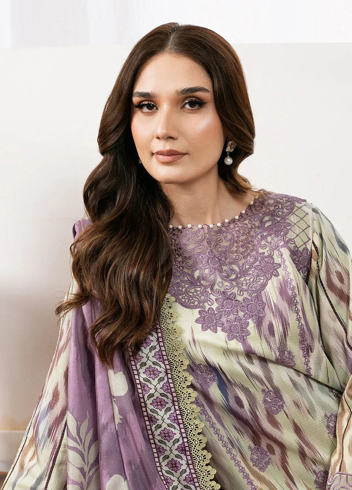 Noura By Bin Ilyas Printed Viscose Suit Unstitched 3 Piece BI24NV 75 A - Winter Collection