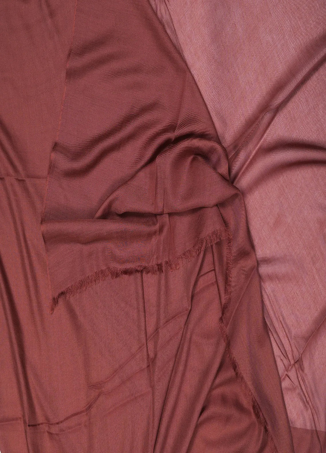 Nourah Scarf Plain Turkey Lawn Rust Brown - Scarf Collection