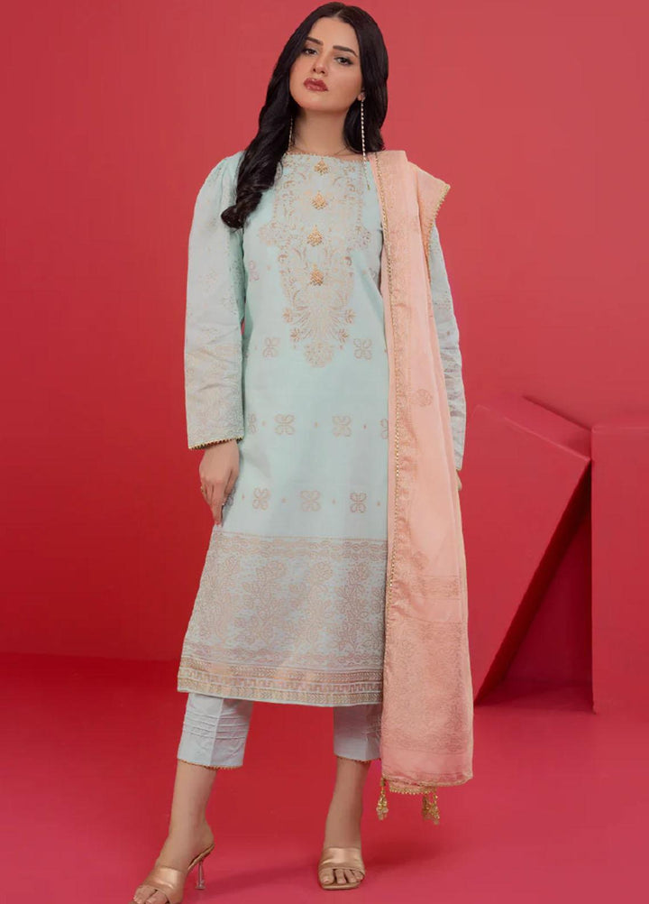 AY Textile Jacquard Yarn Suits Unstitched 3 Piece AYT23N AYJ-01 - Winter Collection