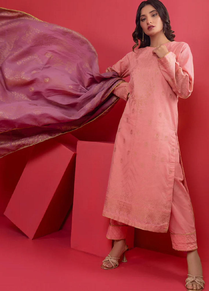 AY Textile Jacquard Yarn Suits Unstitched 3 Piece AYT23N AYJ-02 - Winter Collection