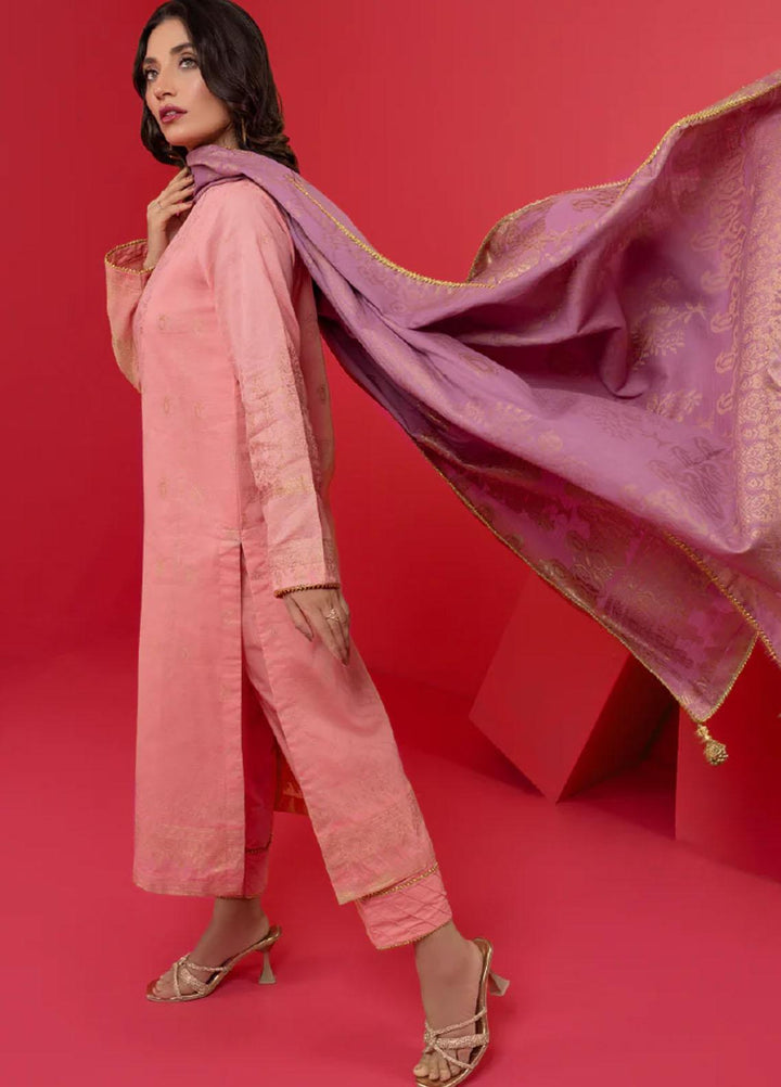 AY Textile Jacquard Yarn Suits Unstitched 3 Piece AYT23N AYJ-02 - Winter Collection