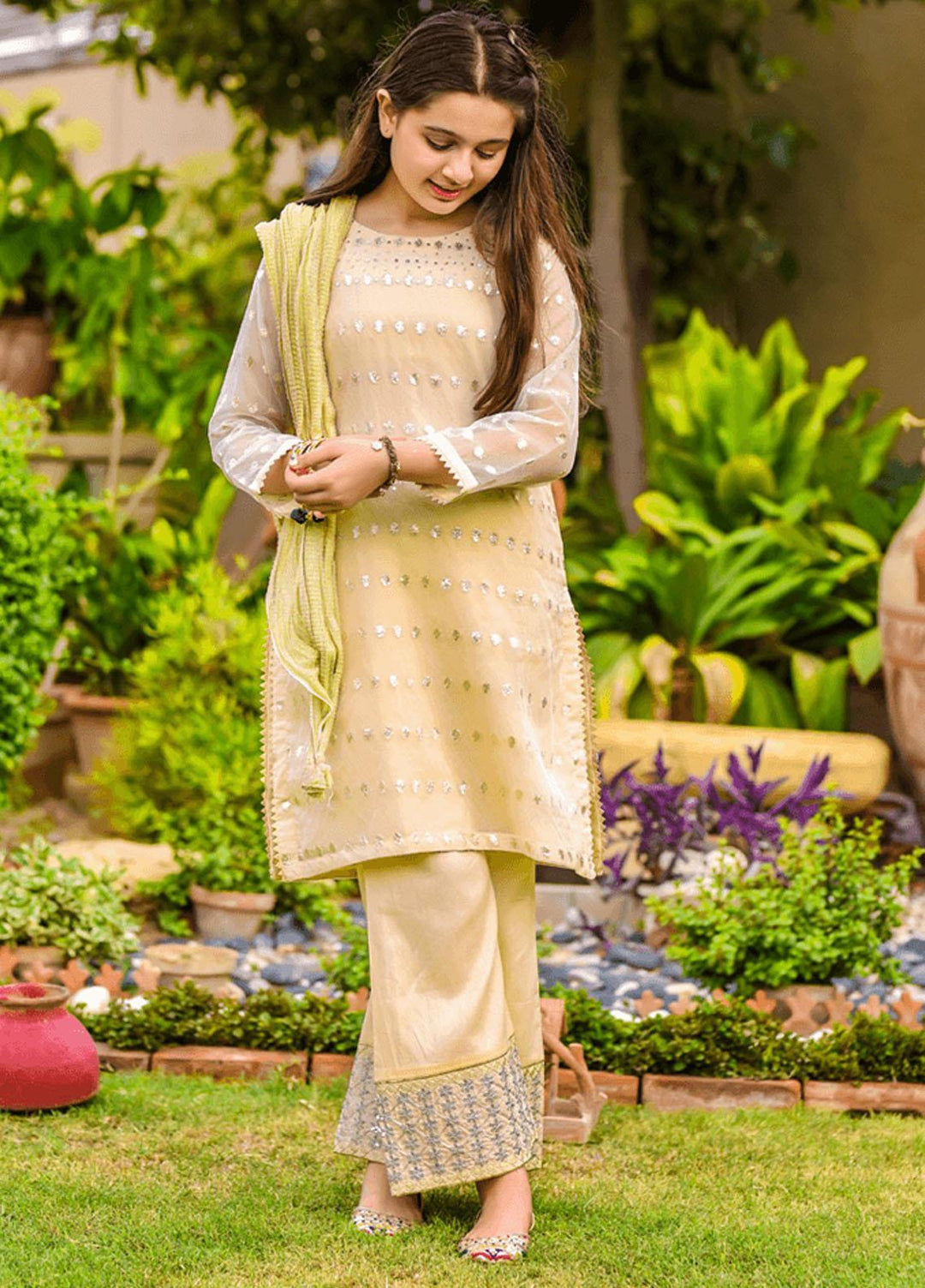 Ochre 3 Piece for Girls - OFW-266 Beige OL-14976