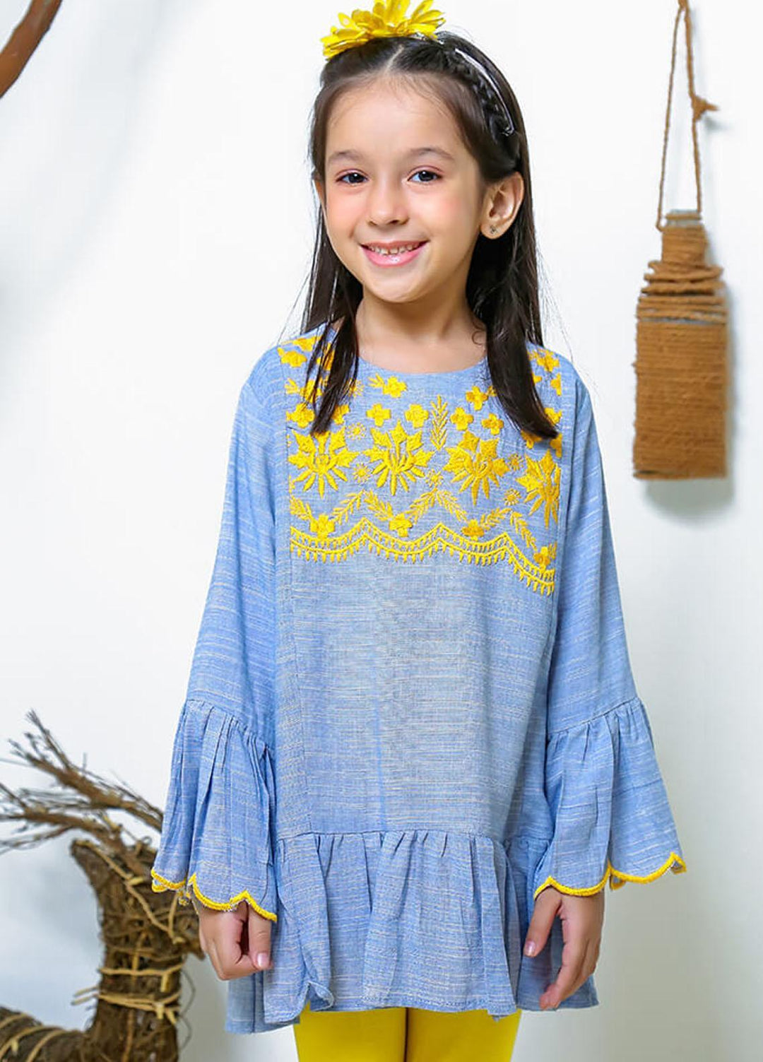 Ochre Top for Girls - OWT-376 OL-14486