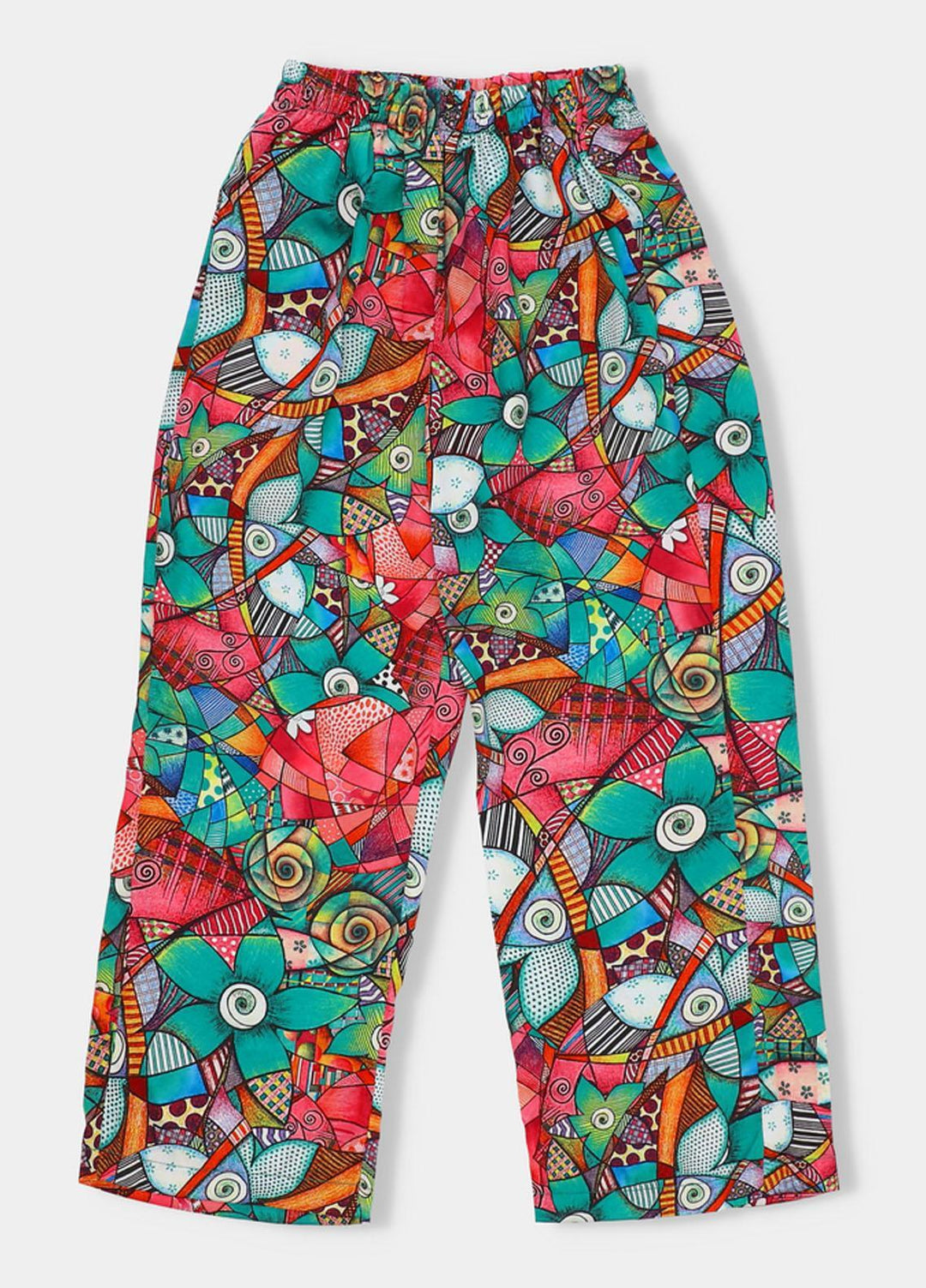 Ochre Raw Silk Girls Trouser - OPP-04 Mix