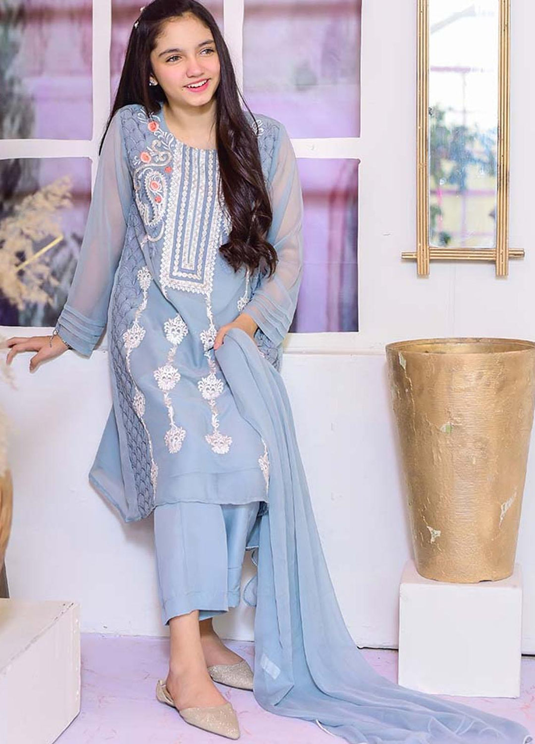 Ochre Girls 3 Piece - OFW-312 GREY OL-16064