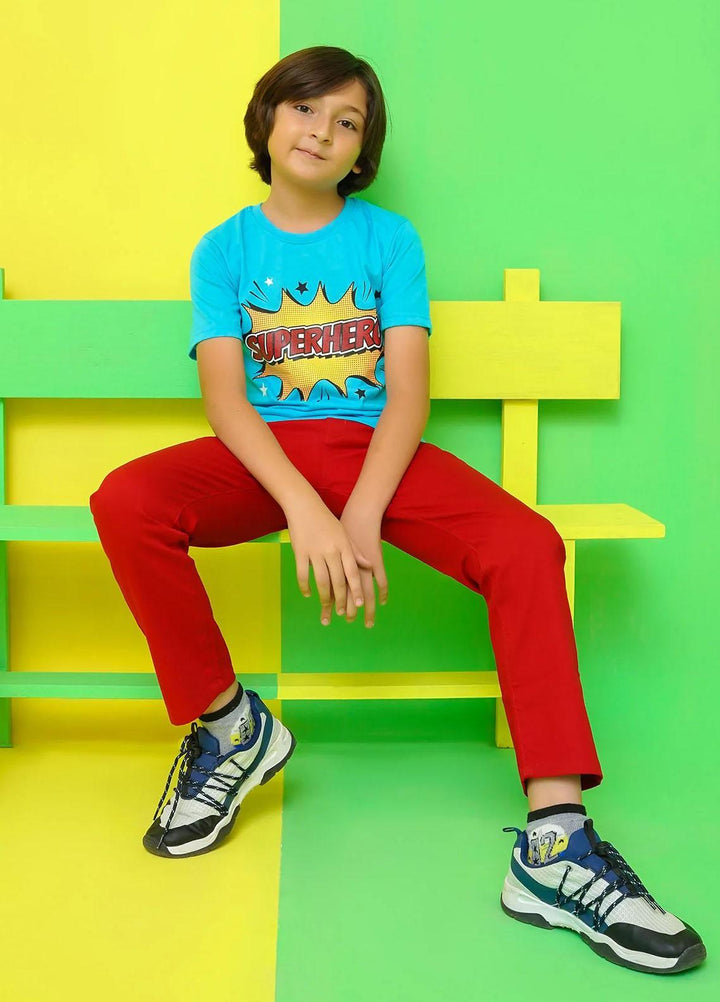 Ochre Jersey Casual T-Shirts for Boys -  OKB-290