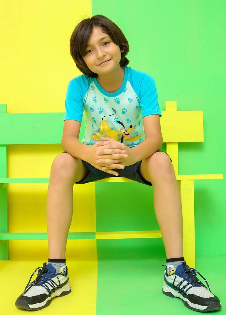 Ochre Jersey Casual T-Shirts for Boys -  OKB-308