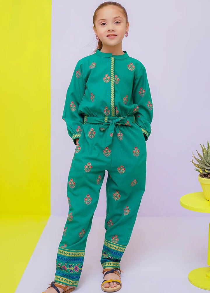 Ochre Pret Printed Cotton Girls Westerns OWT-JMP-15