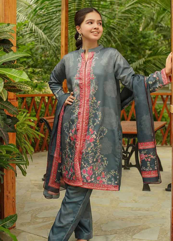 Ochre Pret Printed Herringbone 3 Piece Suit COR-119