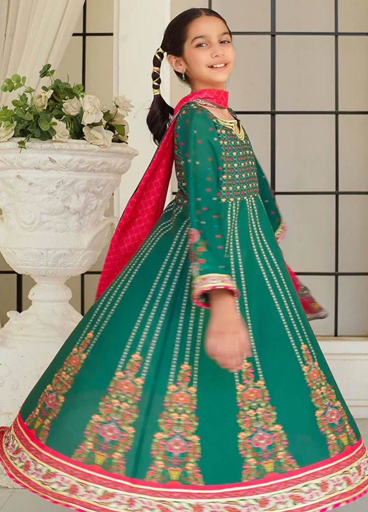 Ochre Pret Printed Lawn 3 Piece Suit CORF-01